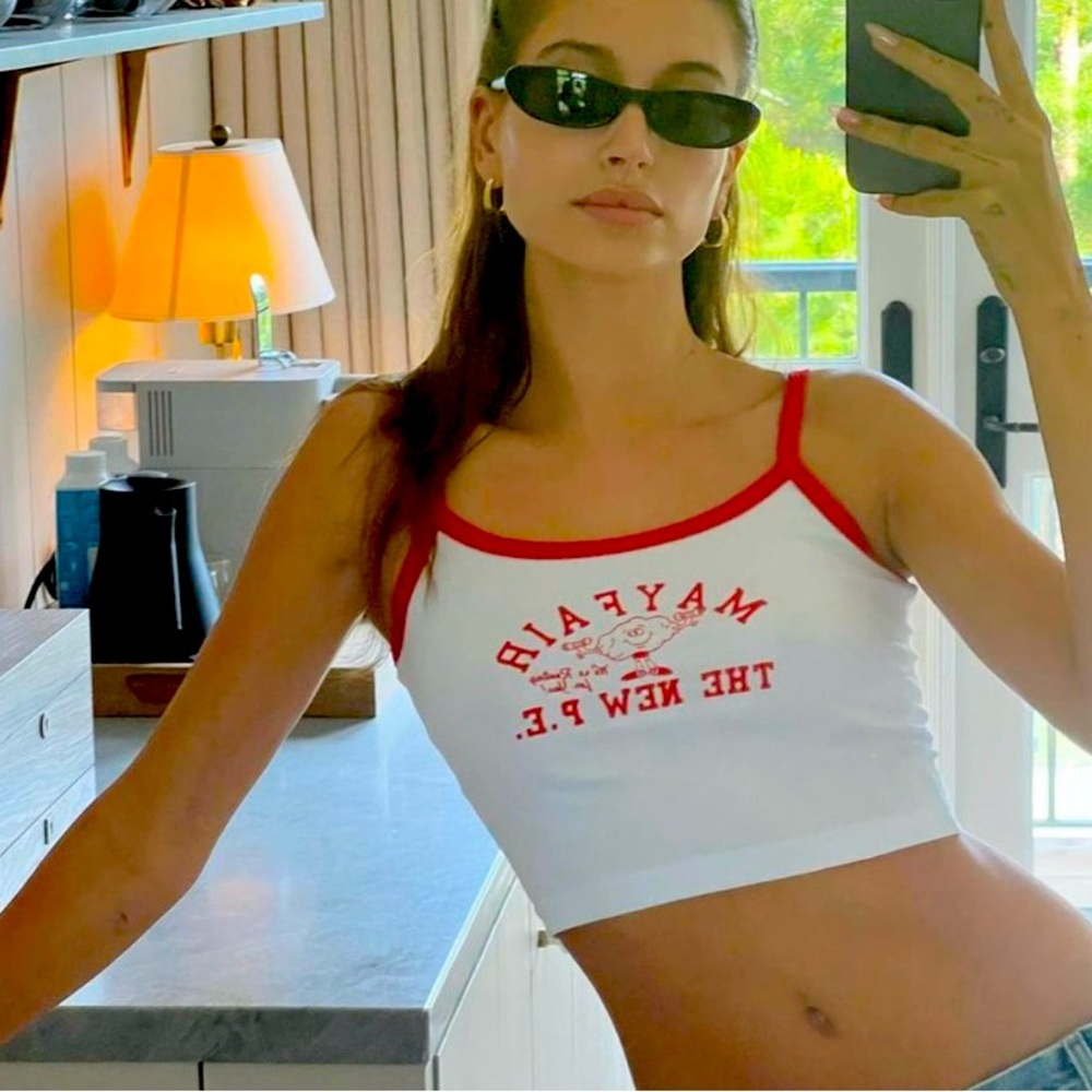 Mayfair the new PE Hailey Bieber tank
